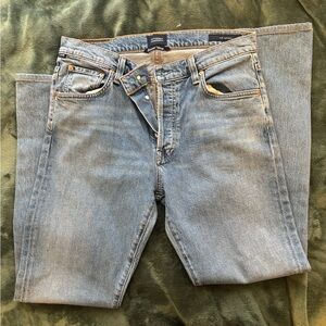 Citizens Of Humanity Light Blue Straight Jeans